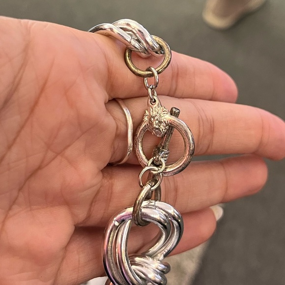 Vintage Anne Klein Multi Chain Thick Necklace - Picture 2 of 3